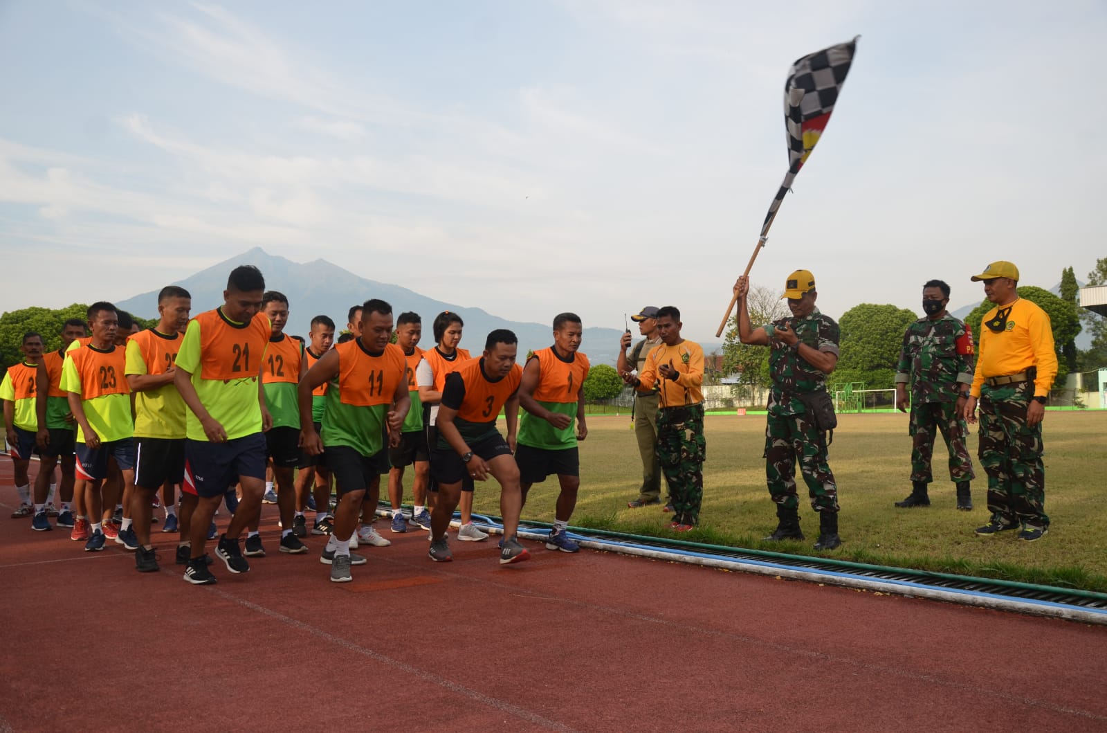 Korem 073/Makutarama Gelar Tes Garjas Usulan Kenaikan Pangkat 1 April 2023